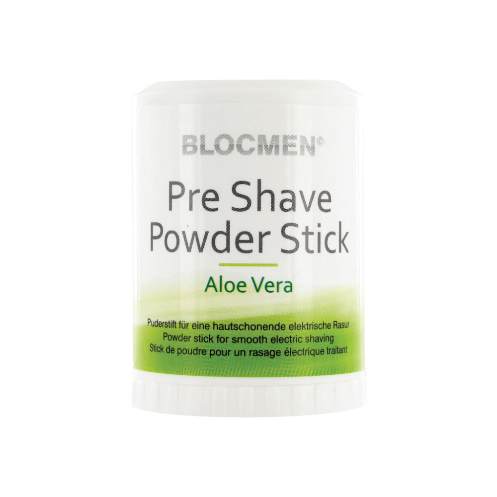 blocmen blocmen pre shave powder stick aloe vera 60gr 40104 - foto 1 blocmen blocmen pre shave powder stick aloe vera 60gr 40104 - foto 1