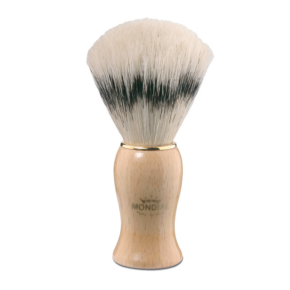 mondial-pennello-barba-setola-manico-faggio- Mondial Pennello Barba Setola Manico Faggio