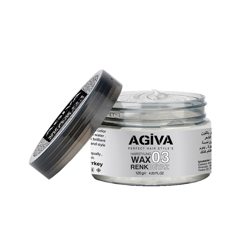 agiva-styling-color-wax-03-white-120gr Agiva Styling Color Wax 03 White 120GR