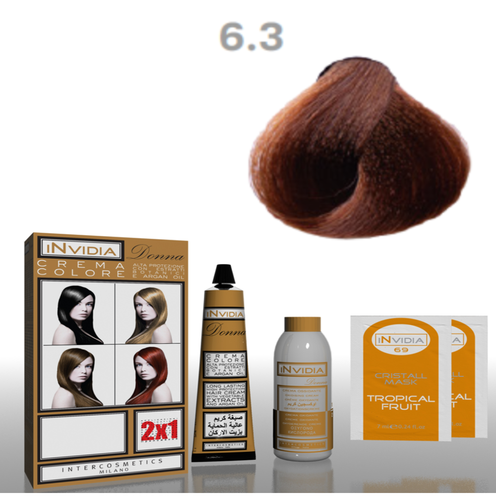 invidia-shampoo-colorante-crema-colore-donna-100ml-6.3-biondo-scuro-dorato Invidia Shampoo Colorante Crema Colore Donna 100ML 6.3 Biondo Scuro Dorato