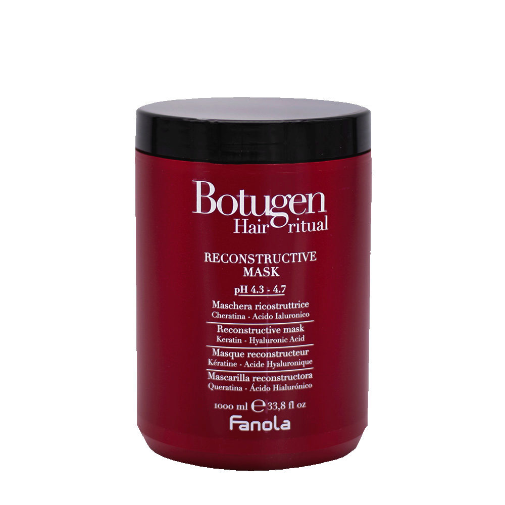 Fanola Botugen Maschera Ristrutturante con Cheratina e Acido Ialuronico 1000 ml fanola-botugen-botolife-maschera-ricostruttrice-1000ml