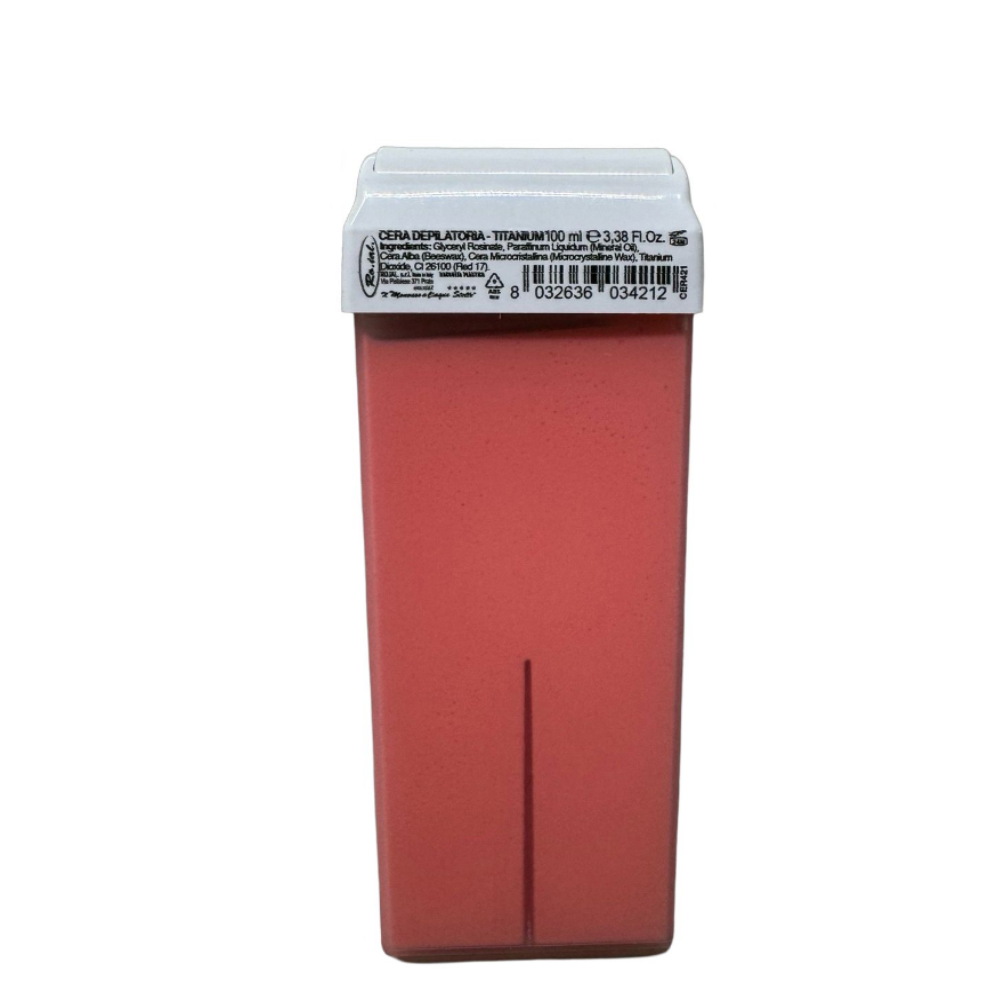 Roial Cera Rullo Depilatoria Liposolubile 100ML Titanio Rosa