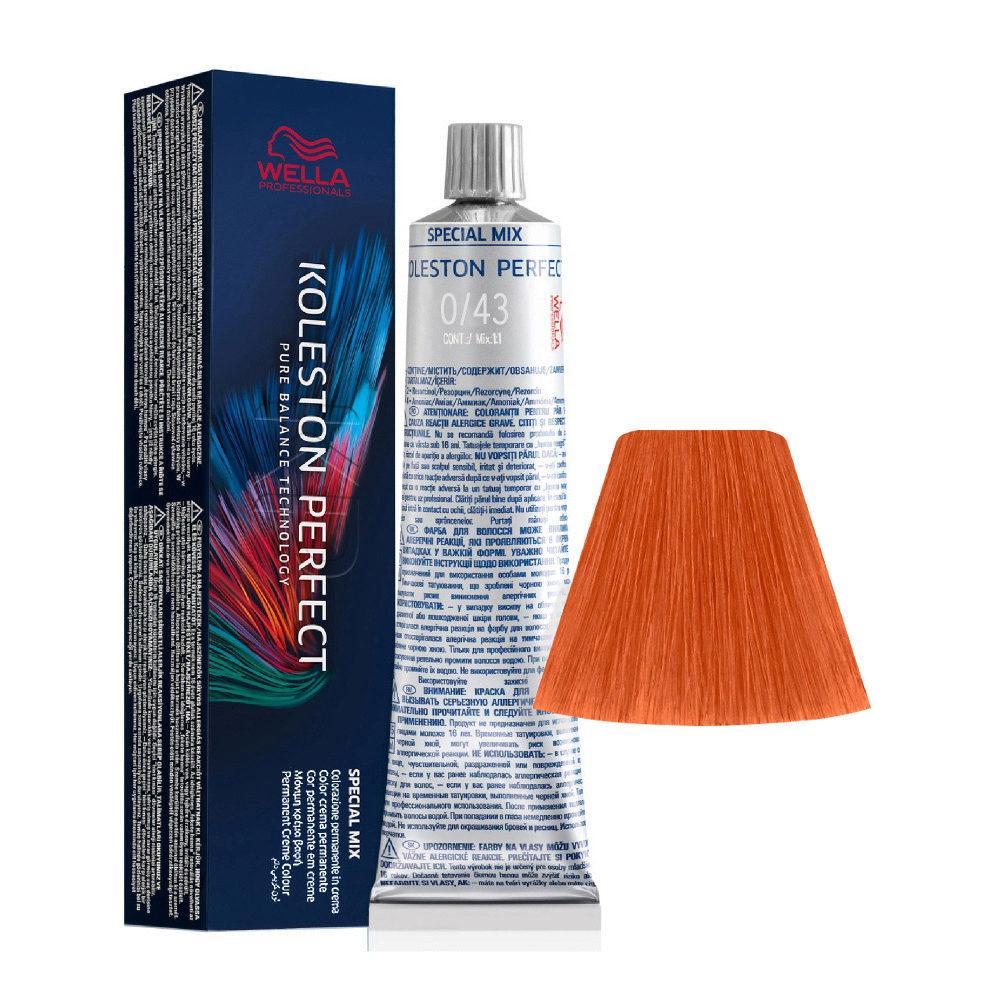 wella-tinta-koleston-perfect-me-60ml-0/43-rame-dorato Wella Tinta Koleston Perfect Me 60ML 0/43 Rame Dorato