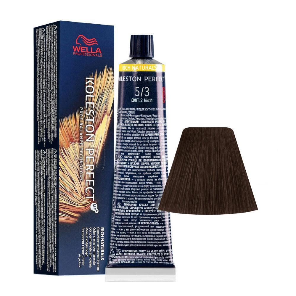 wella-tinta-koleston-perfect-me-60ml-5/3-castano-chiaro-dorato Wella Tinta Koleston Perfect Me 60ML 5/3 Castano Chiaro Dorato