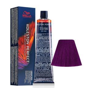 Tinta koleston perfect me 60ml 55/66 castano chiaro intenso violetto intenso