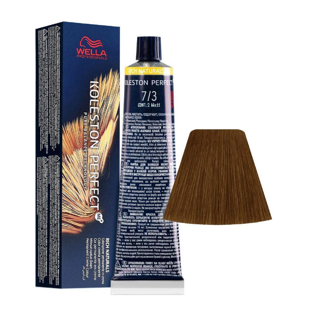Wella Tinta Koleston Perfect Me 60ML 7/3 Biondo Medio Dorato