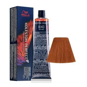 Tinta koleston perfect me 60ml 8/43 biondo chiaro rame dorato