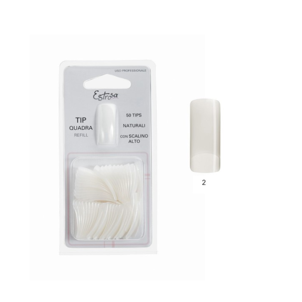 estrosa-tips-refill-quadrata-con-scalino-n.2 Estrosa Tips Refill Quadrata Con Scalino n.2