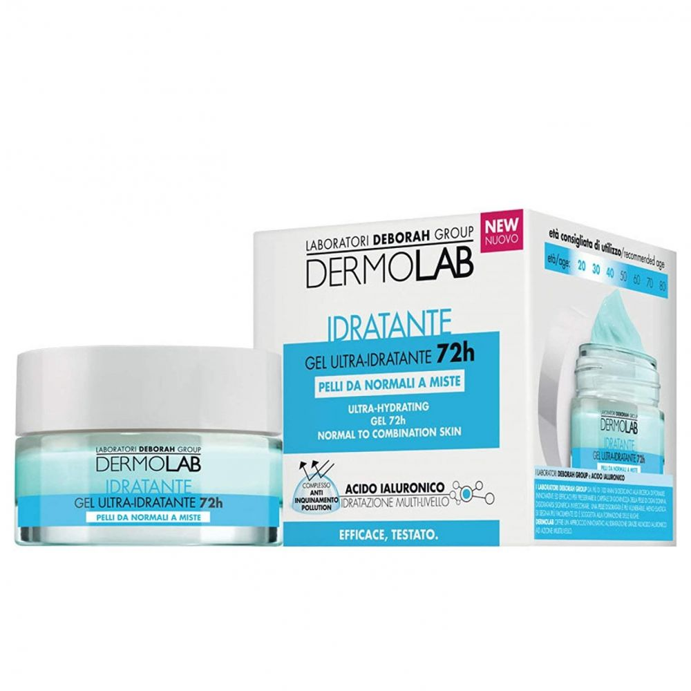 dermolab-gel-ultra-idratante-viso-72-h-50-ml Dermolab Gel Ultra Idratante Viso 72 H 50 Ml
