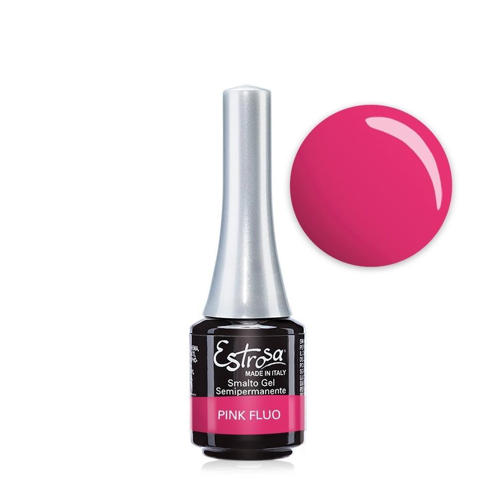 Estrosa Smalto Gel Semipermanente Mini 7ML  Pink Fluo