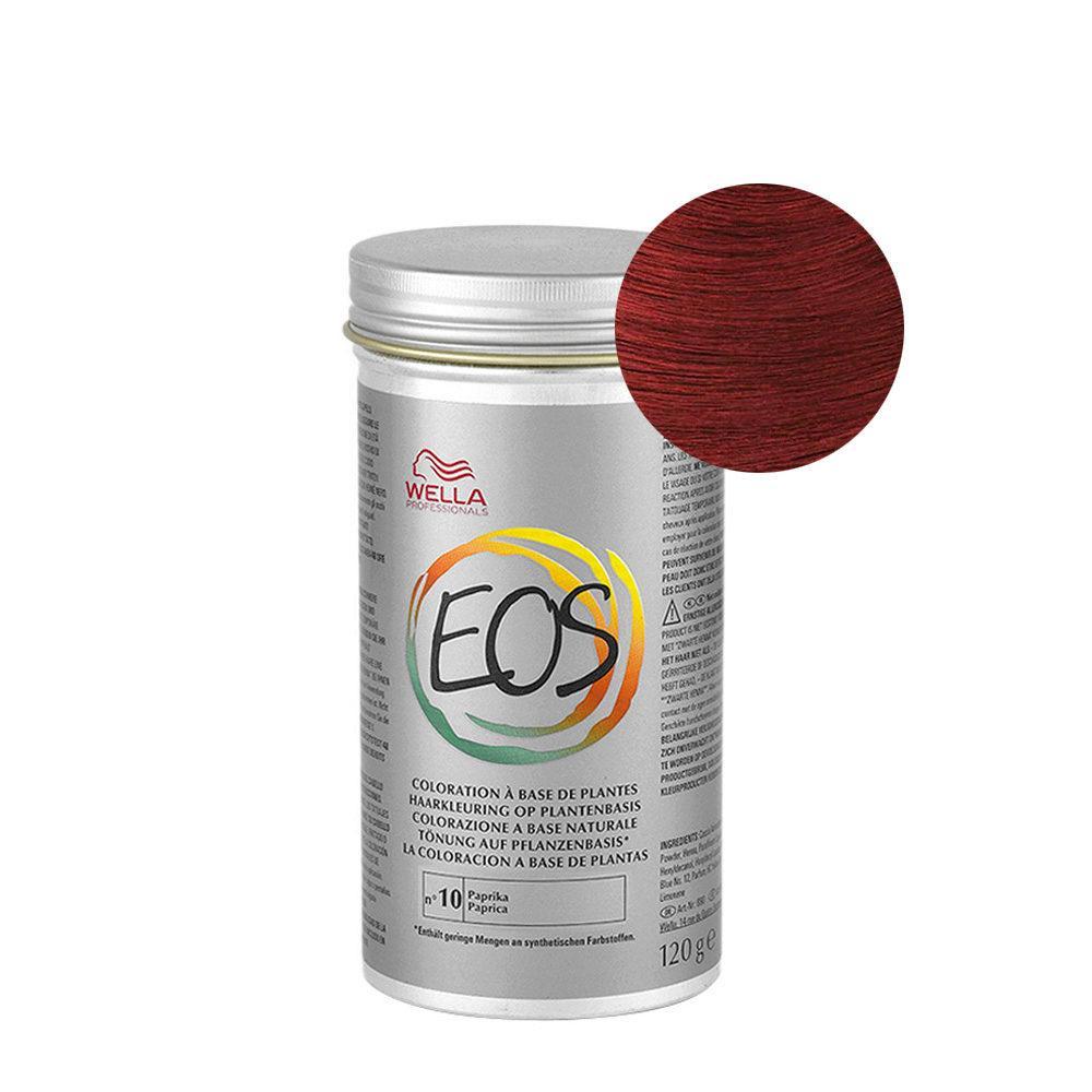 Wella Eos Colorazione A Base Naturale 120GR 10 Paprica