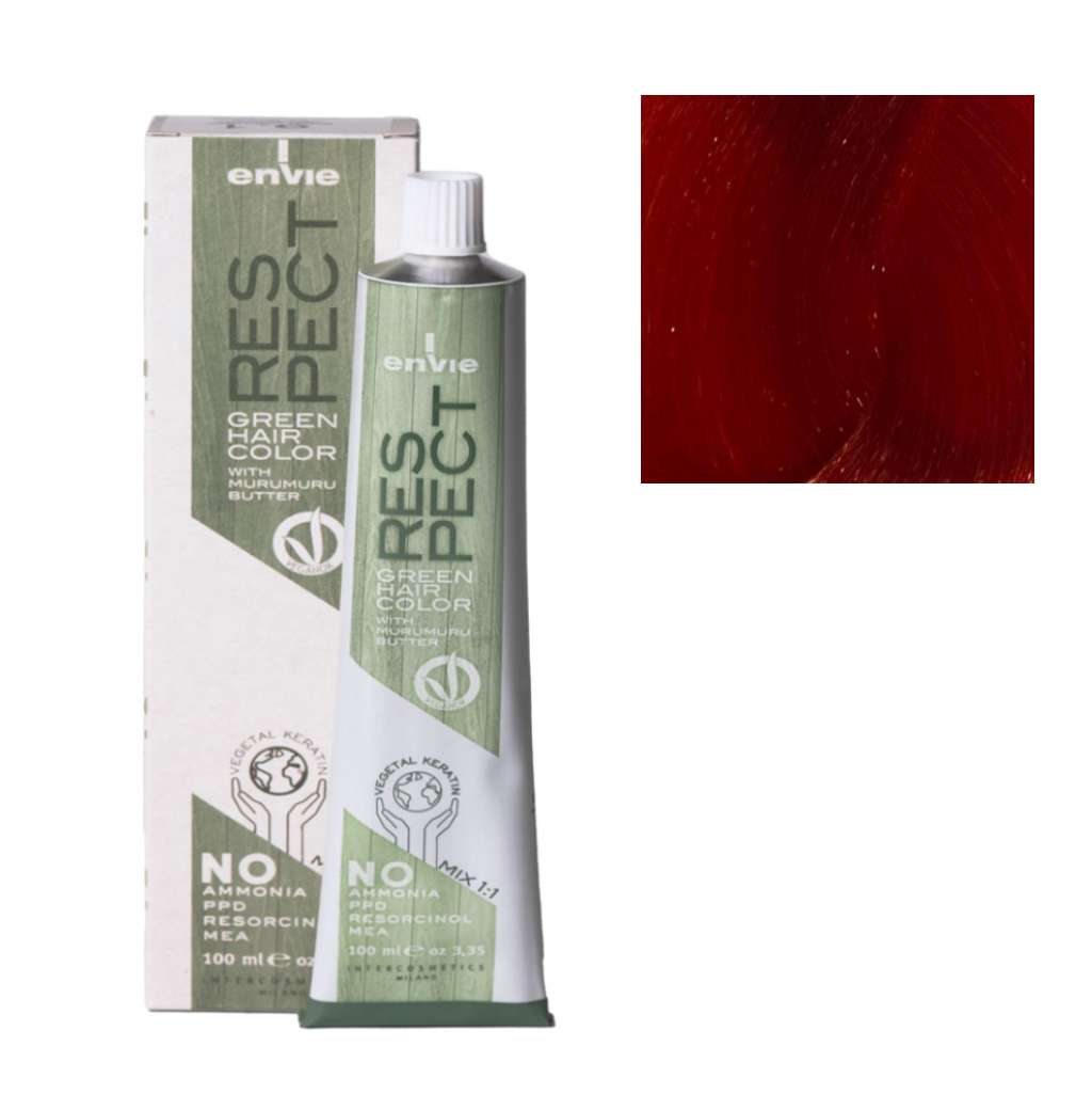 Envie Tinta in Crema Senza Ammoniaca Respect Green 100ml Red