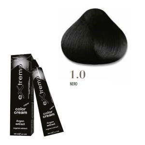 Tinta color cream argan oil 100ml 1.0 nero