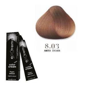 Tinta color cream argan oil 100ml 8.03 ambra chiara
