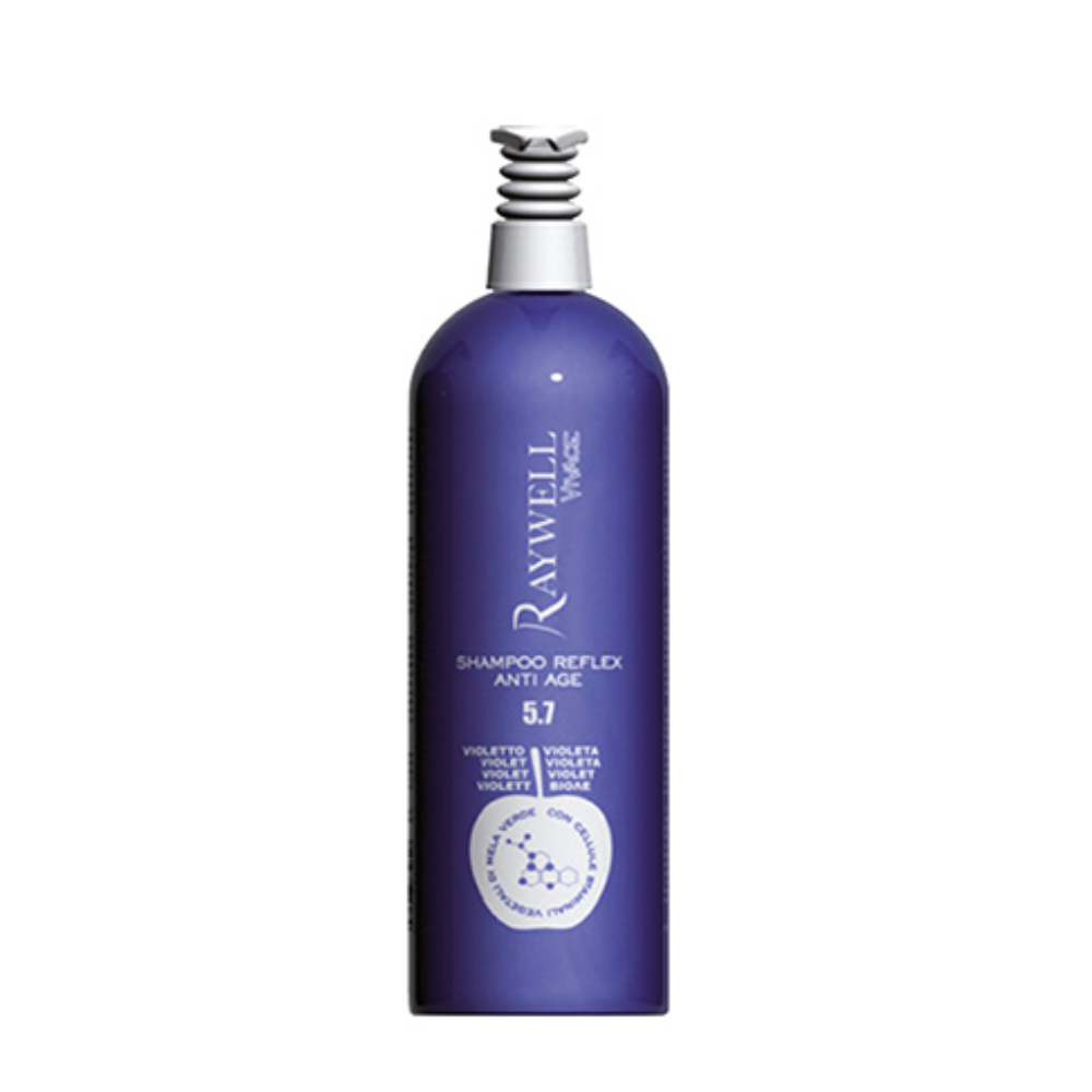 Raywell Shampoo Riflessante Reflex Anti Age 1000ml 5.7 Violetto