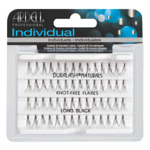 Individual ciglia finte a ciuffo long black