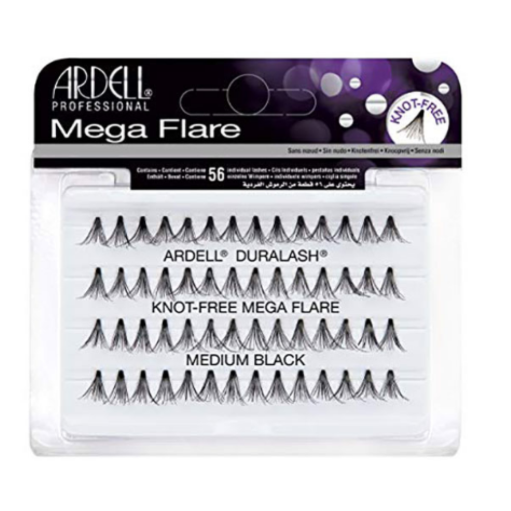Ardell Mega Flare Ciglia Finte Individual Long Black