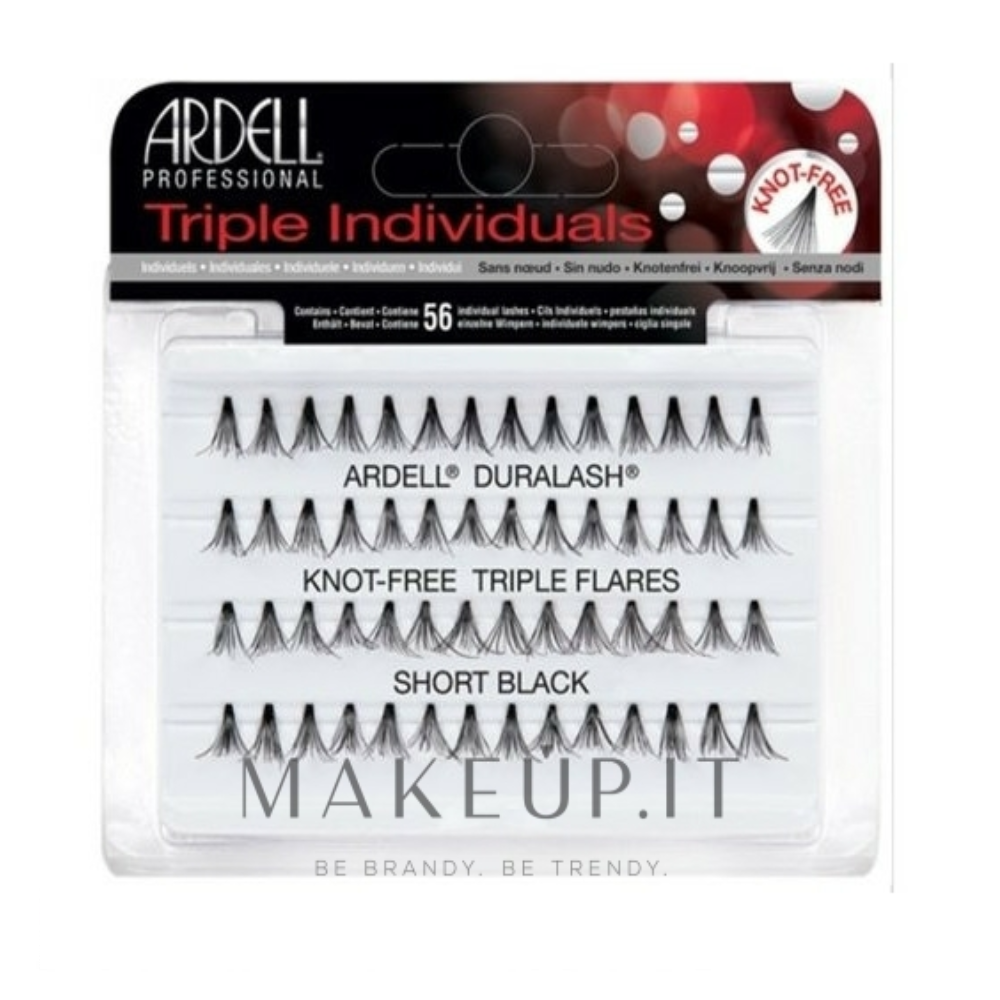 ardell-triple-individual-ciglia-finte-short-black- Ardell Triple Individual Ciglia Finte Short Black