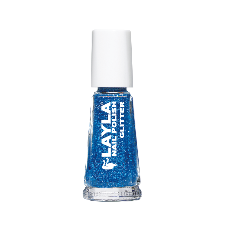 layla-smalto-glitter-blu-10ml Layla Smalto Glitter Blu 10ML