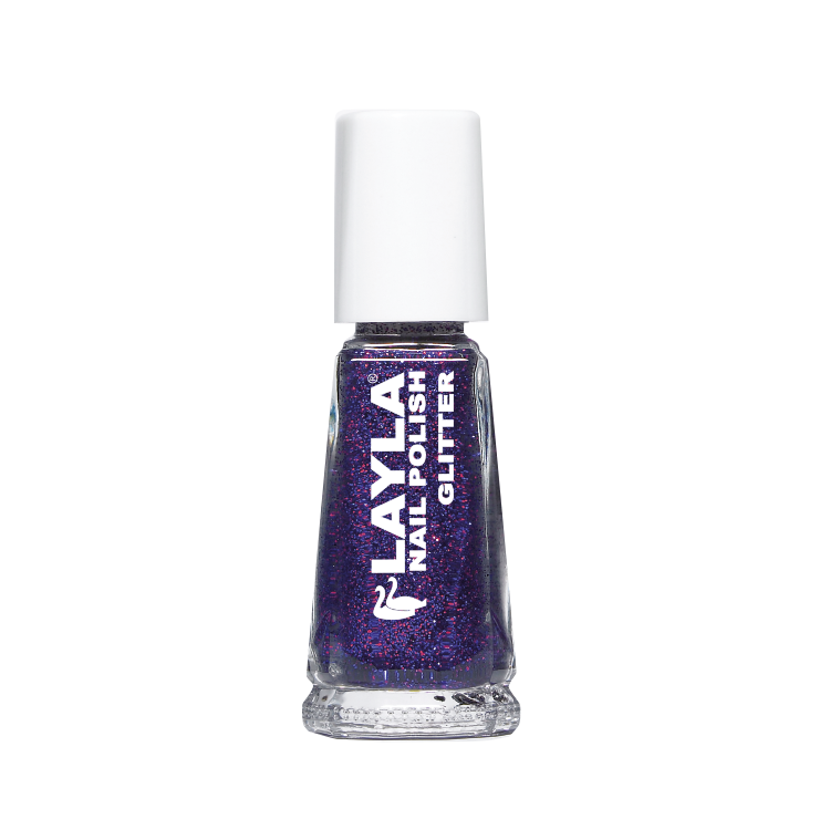 layla-smalto-glitter-viola-10ml Layla Smalto Glitter Viola 10ML