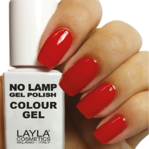 Semipermanente no lamp gel polish n.9 live red 10ml