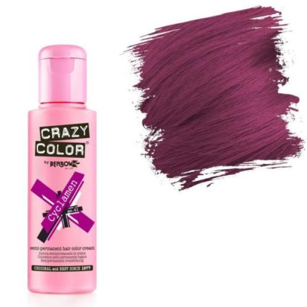 crazy-color-crema-colorante-semipermanente-100ml-e679-41-cyclamen Crazy Color Crema Colorante Semipermanente 100ML E679 41 Cyclamen
