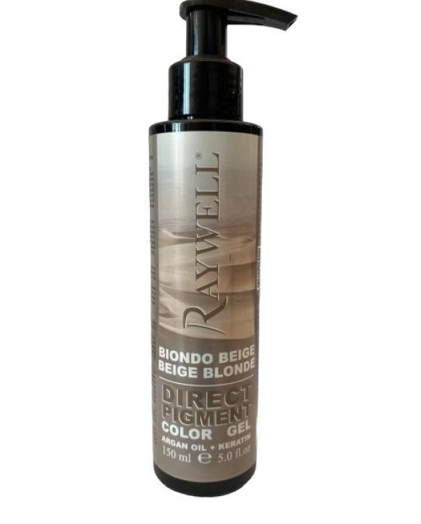 raywell-direct-pigment-color-gel-150ml-biondo-beige- Raywell Direct Pigment Color Gel 150ml Biondo Beige