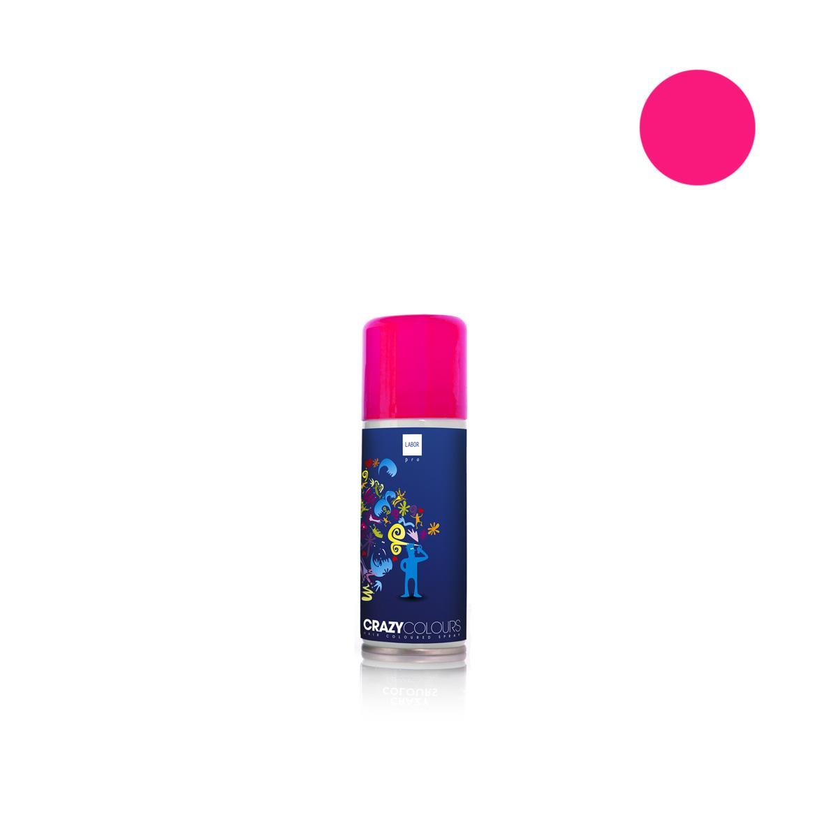 labor-crazy-colours-lacca-spray-colorata-125ml-rosa Labor Crazy Colours Lacca Spray Colorata 125ML Rosa