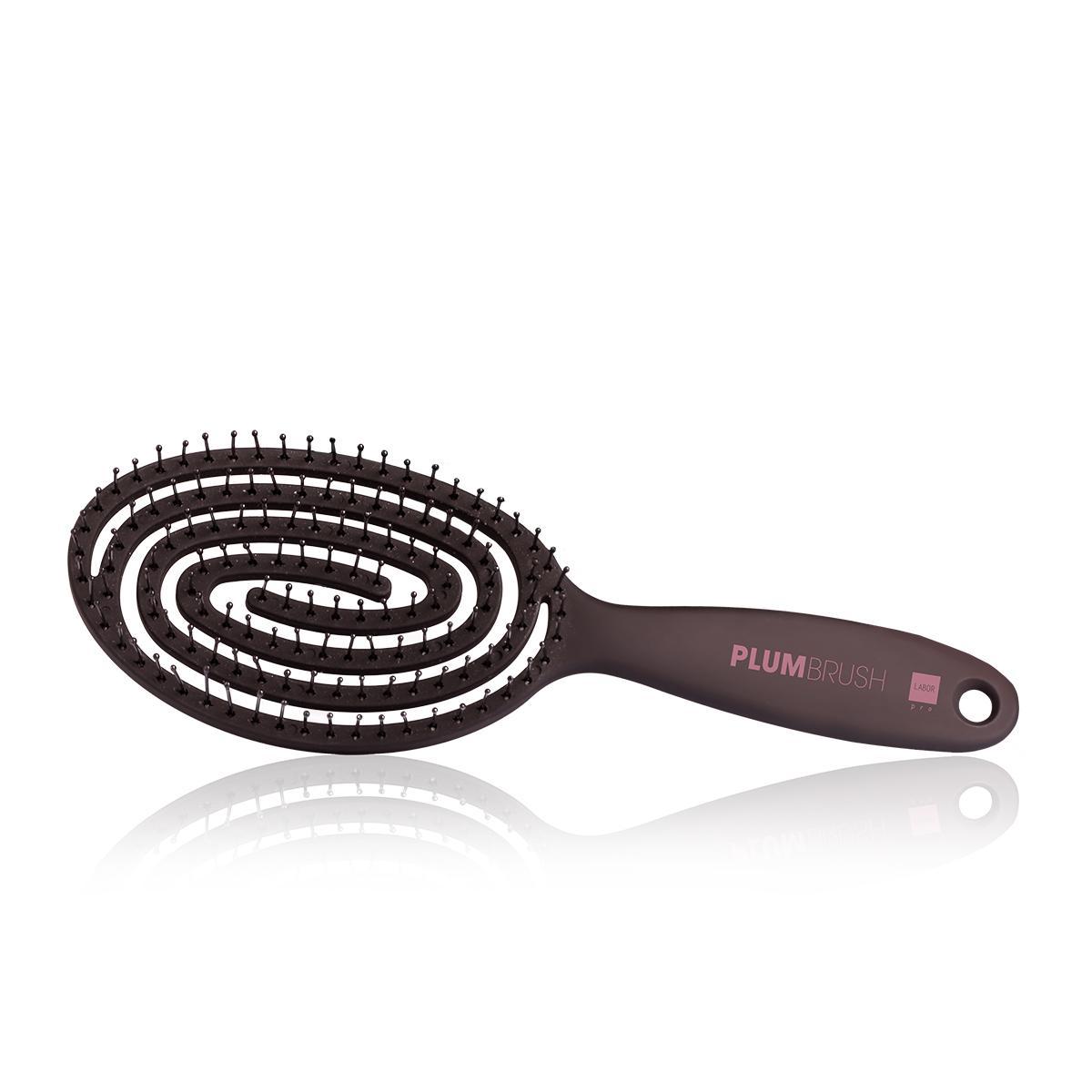 Labor Plum Brush Spazzola Ovale Capelli Bagnati