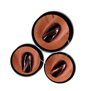 Gel semipermanente magnetico cat eye n.3 rosa delicato 5ml