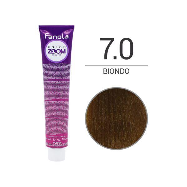fanola-color-zoom-tinta-10-minuti-100-ml-7.0 Fanola Color Zoom Tinta 10 Minuti 100 ML 7.0