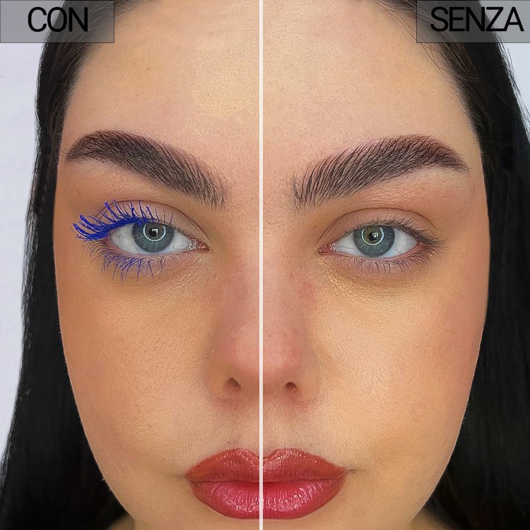 Layla Mascara The Longer The Better Blue - applicazione