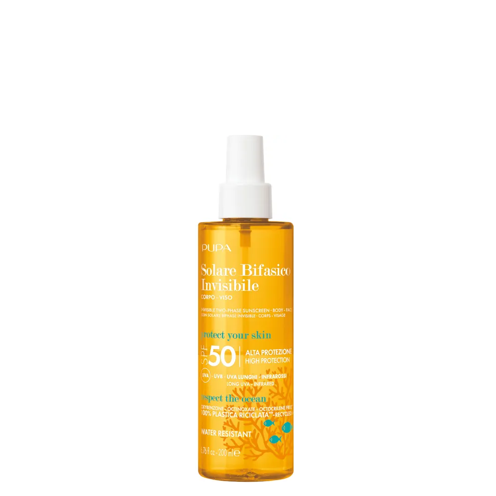 pupa-solare-bifasico-invisible-200ml-spf50 Pupa Solare Bifasico Invisible 200ML SPF50