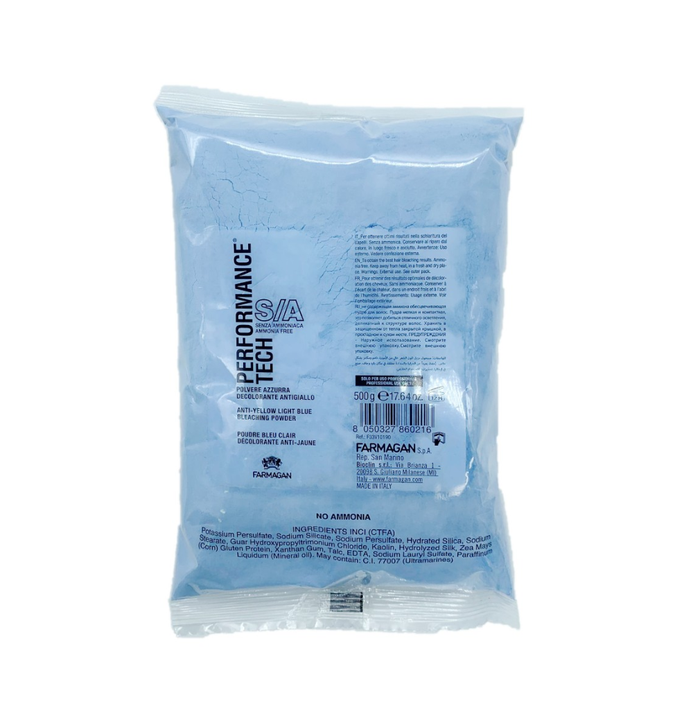 farmagan-performance-tech-decolorante-blu-senza-polvere-500gr Farmagan Performance Tech Decolorante Blu Senza Polvere 500GR