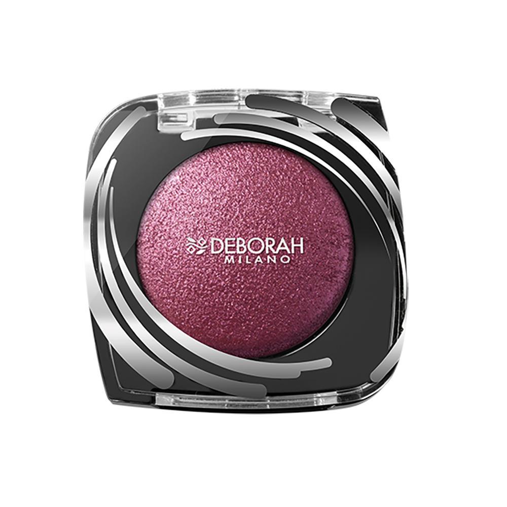 Ombretto Precious Color 04, compact rosa magenta perlato, swatch e packaging