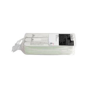 122086 lotto 30 limette 2 facce 100/180  bianco