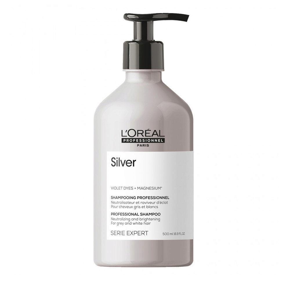 Lu00b4Oru00e8al Shampoo Antigiallo Silver Serie Expert 500ML