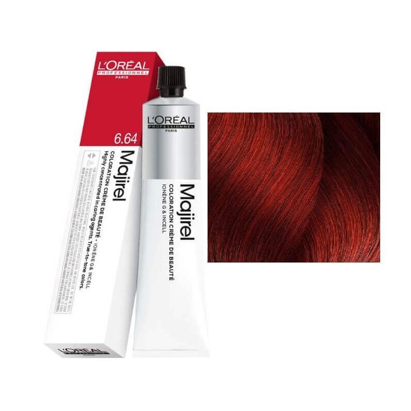 Lu00b4Oru00e8al Tinta Majirel 50ML 6.64 ufeffBiondo Scuro Rame Ramato 