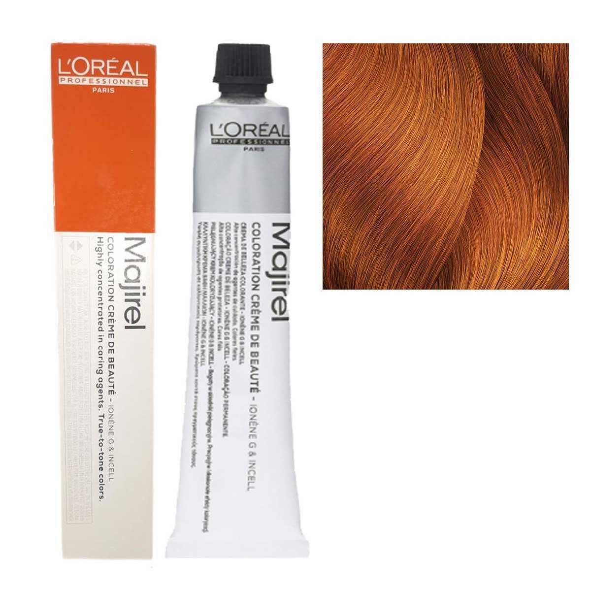 Lu00b4Oru00e8al Tinta Majirel 50ML 7.44 Biondo Rame Profondo