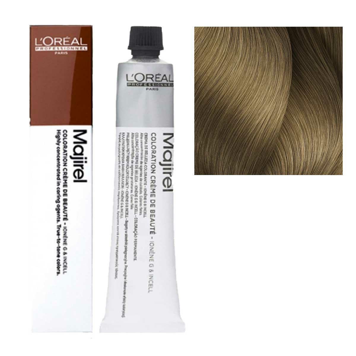 Lu00b4Oru00e8al Tinta Majirel 50ML 8.31 Biondo Chiaro Beige Dorato 