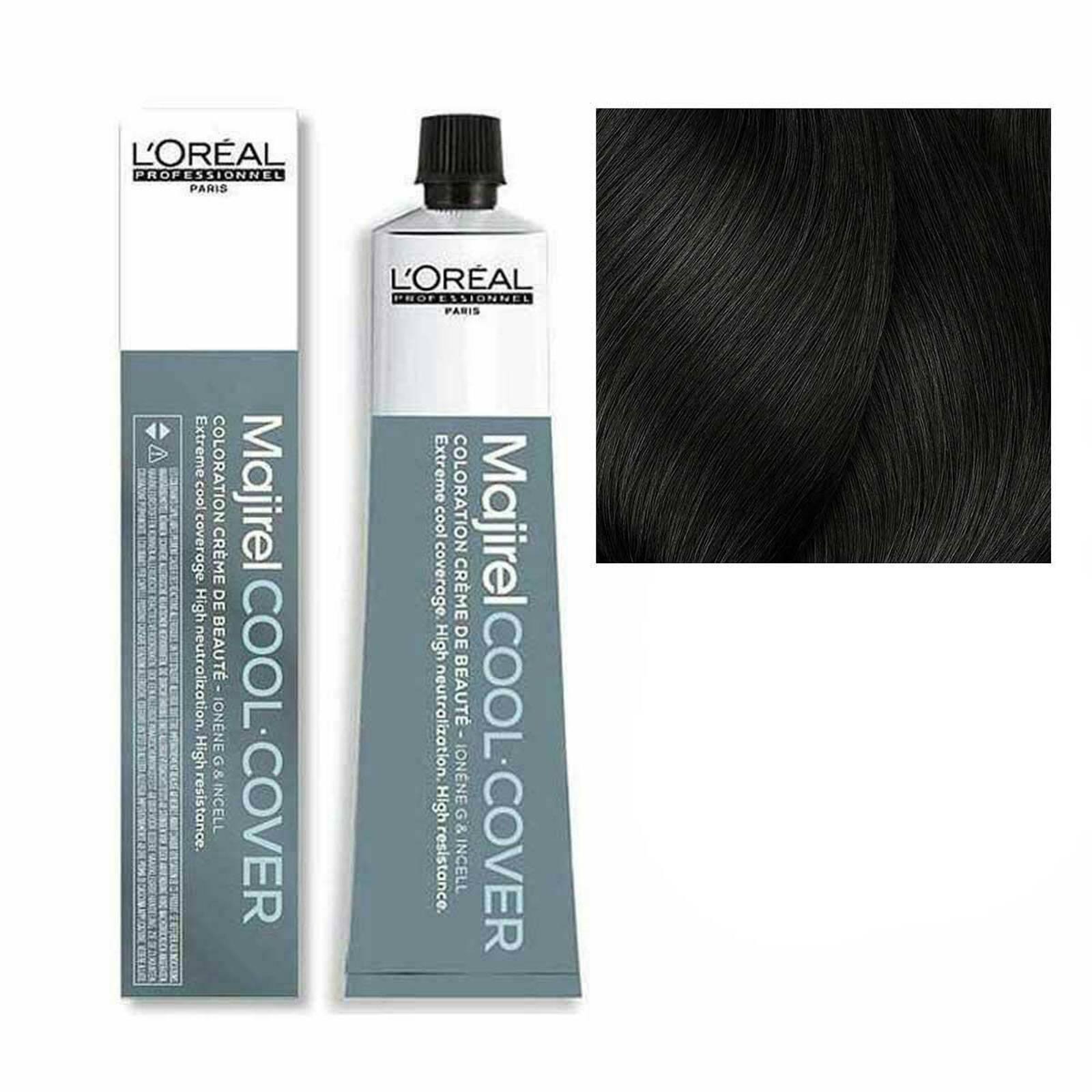Lu00b4Oru00e8al Tinta Majirel Cool Cover 50ML 5.1 Castano Chiaro Cenere