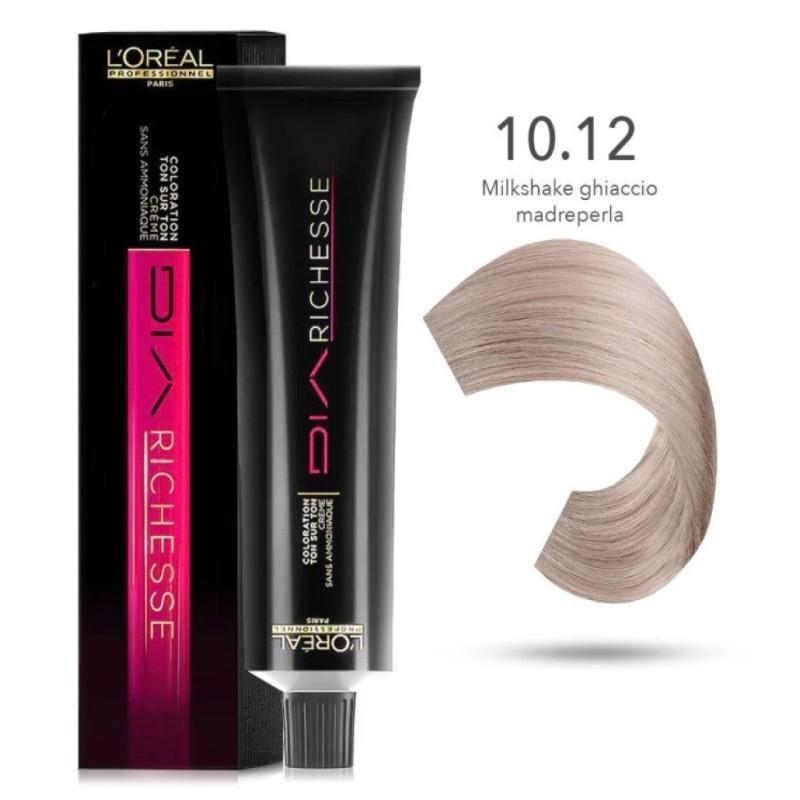 L'Oru00e9al Tinta Dia Richesse Tono Su Tono 50ML 10.12 MilkShake Ghiaccio Madreperla