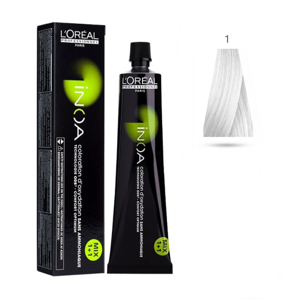 l'oru00e9al-tinta-inoa-senza-ammoniaca-60ml-1-clear L'Oru00e9al Tinta Inoa Senza Ammoniaca 60ML 1 Clear