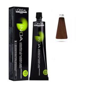 L'oréal tinta inoa senza ammoniaca 60ml 7.35 biondo dorato mogano