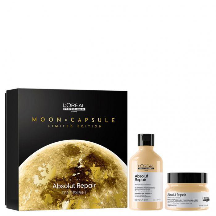 L'Oru00e9al Kit Shampoo 300ML + Maschera 250 ML Capelli Danneggiati Serie Expert