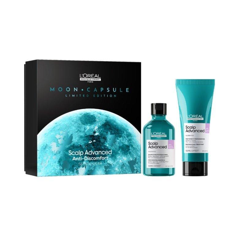 L'Oru00e9al Kit Shampoo 300ML + Crema 10 In 1 200ML Scalp Advanced Anti Discomfort Serie Expert