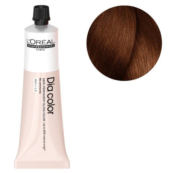 L'Oru00e9al Colorazione Semipermanente Dia Color 6.45 Biondo Scuro Ramato Mogano 60ml