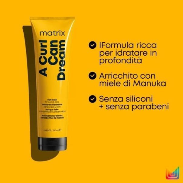 matrix-maschera-capelli-ricci-a-curl-can-dream-total-results-250ml Matrix Maschera Capelli Ricci A Curl Can Dream Total Results 250ML
