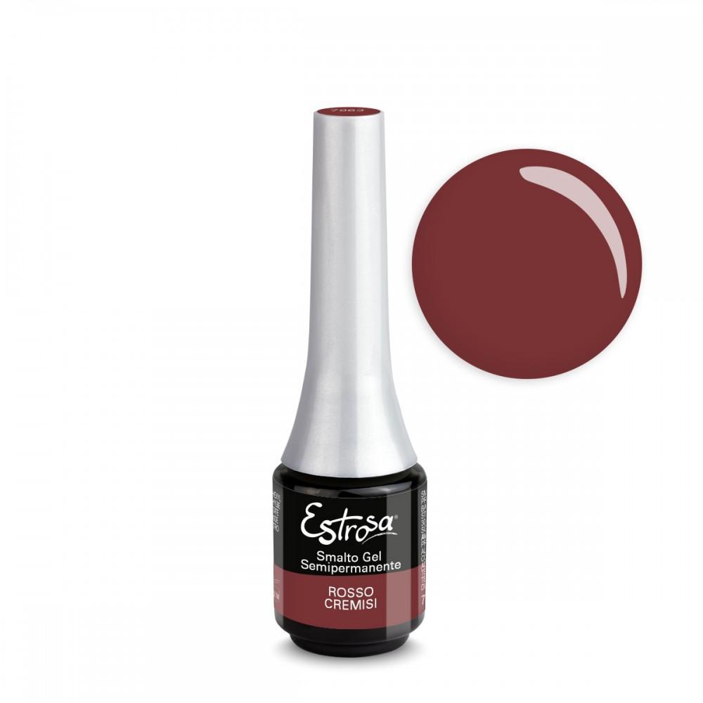 estrosa-smalto-gel-semipermanente-mini-7ml-rosso-cremisi- Estrosa Smalto Gel Semipermanente Mini 7ML Rosso Cremisi
