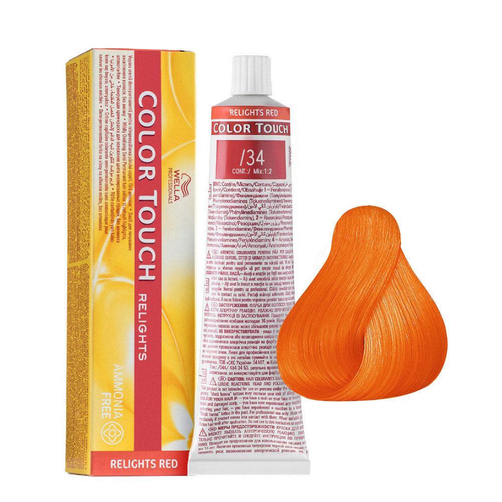 wella wella color touch tono su tono 60ml /34 relights - foto 1 wella wella color touch tono su tono 60ml /34 relights - foto 1